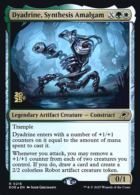 Dyadrine, Synthesis Amalgam (PEOE 216s)