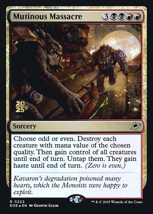 Mutinous Massacre (PEOE 222s)