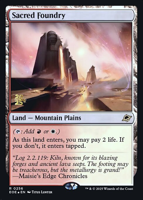 Sacred Foundry (PEOE 256s)