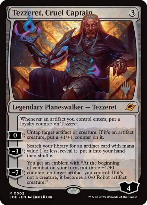 Tezzeret, Cruel Captain (PEOE 2p)