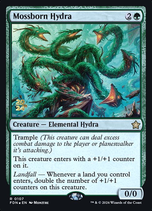Mossborn Hydra (PFDN 107s)