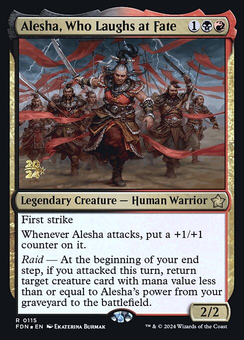 Alesha, Who Laughs at Fate (PFDN 115s)