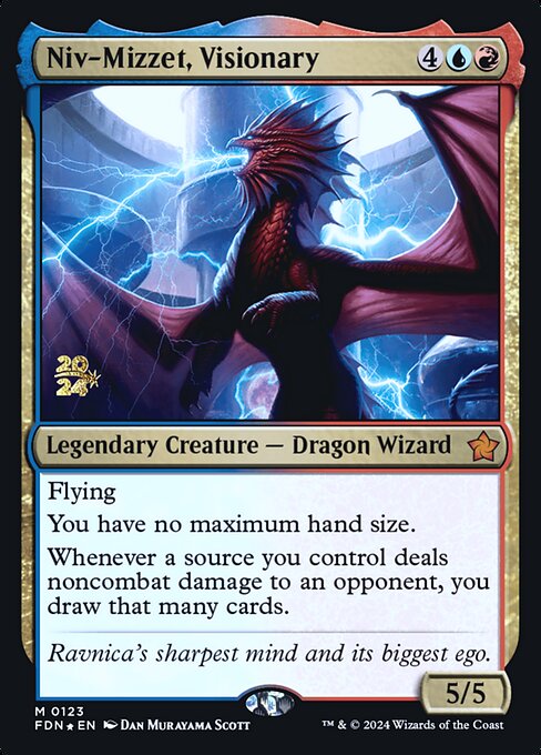Niv-Mizzet, Visionary (PFDN 123s)