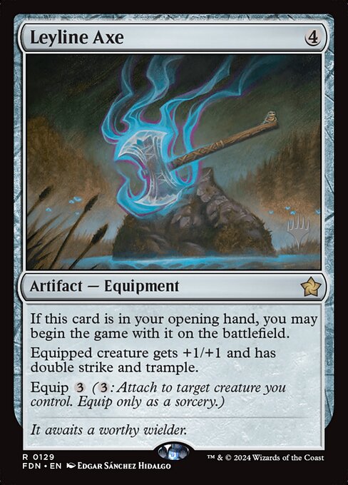 Leyline Axe (PFDN 129p)