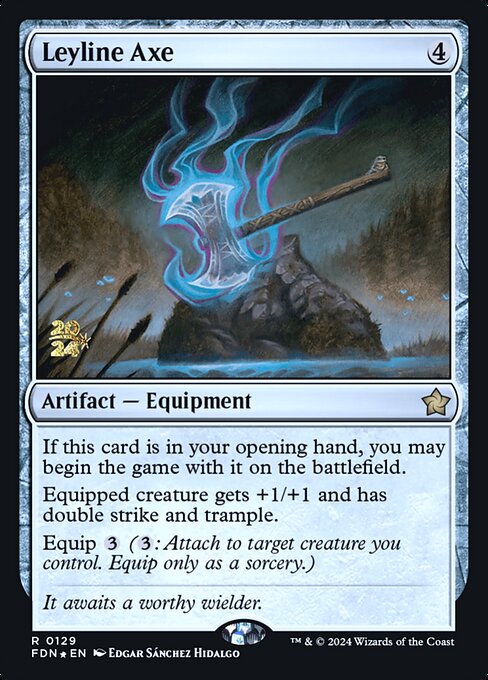 Leyline Axe (PFDN 129s)