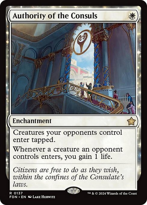 Authority of the Consuls (PFDN 137p)
