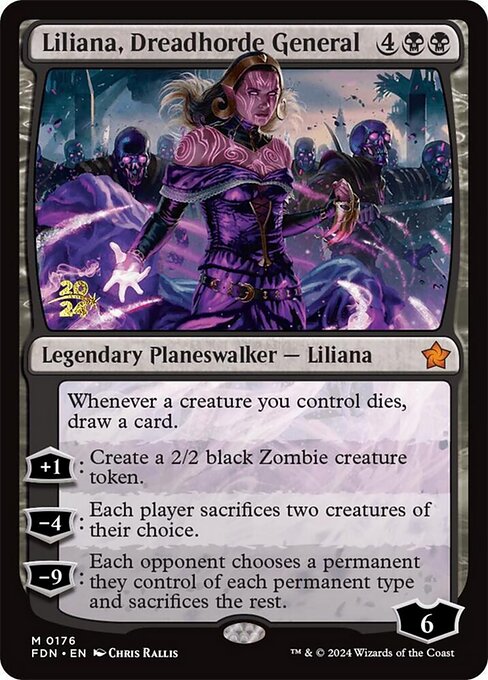 Liliana, Dreadhorde General (PFDN 176s)