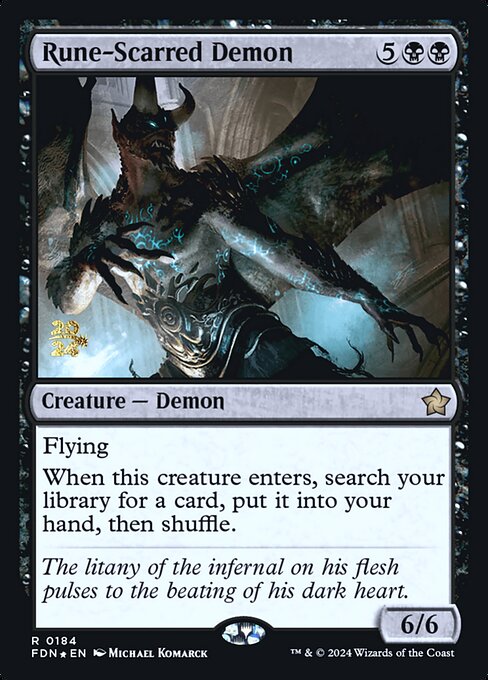 Rune-Scarred Demon (PFDN 184s)
