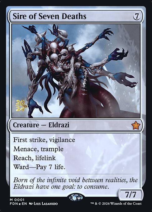 Sire of Seven Deaths (PFDN 1s)