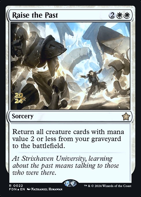 Raise the Past (PFDN 22s)