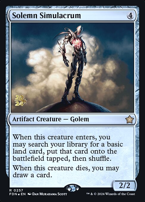 Solemn Simulacrum (PFDN 257s)