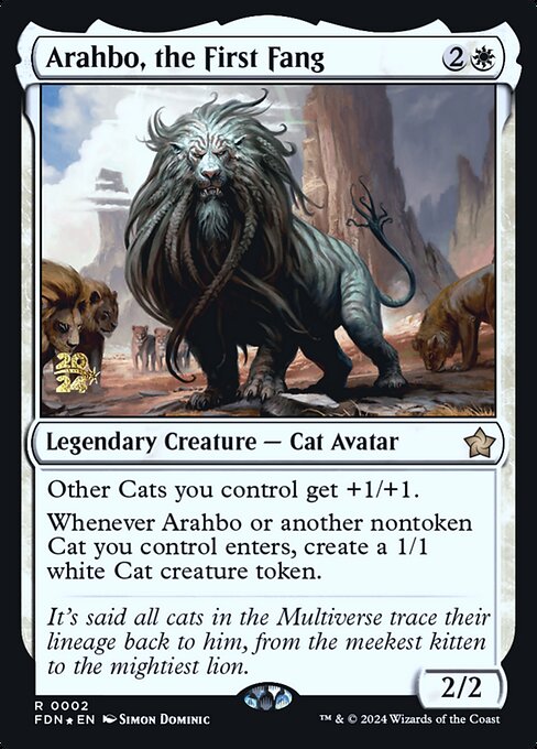 Arahbo, the First Fang (PFDN 2s)
