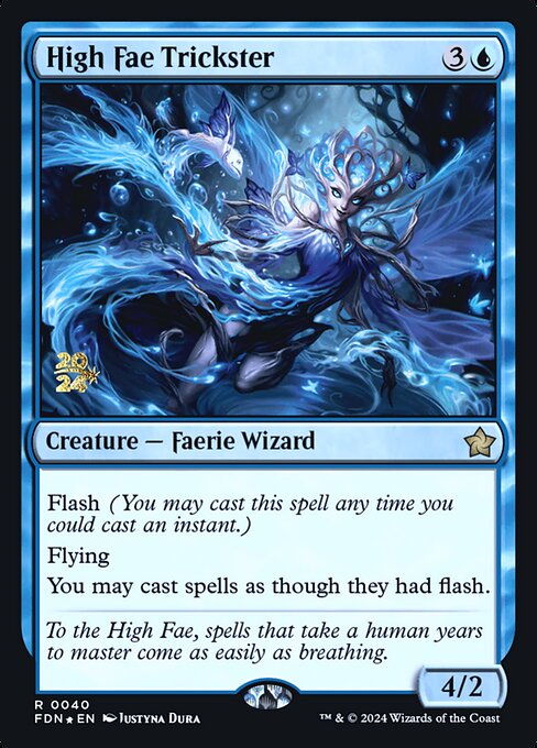 High Fae Trickster (PFDN 40s)
