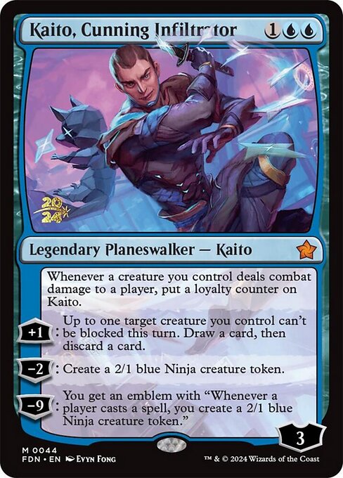 Kaito, Cunning Infiltrator (PFDN 44s)