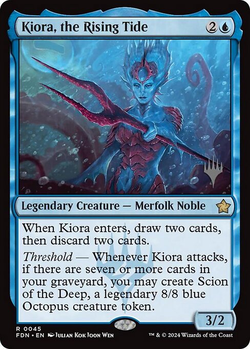 Kiora, the Rising Tide (PFDN 45p)