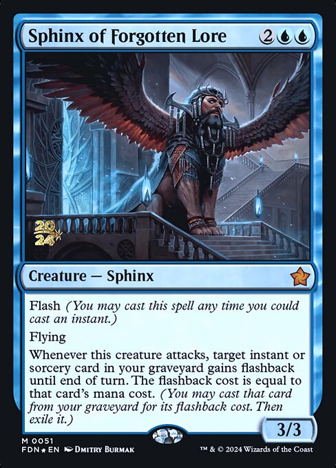 Sphinx of Forgotten Lore (PFDN 51s)