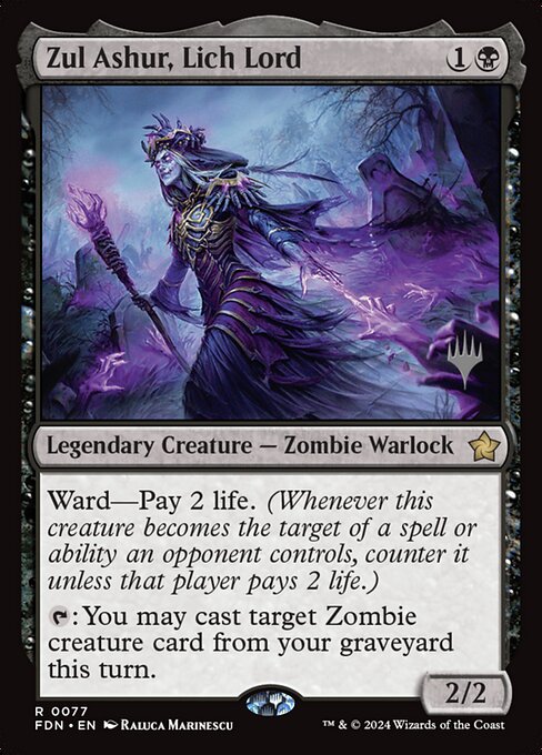 Zul Ashur, Lich Lord (PFDN 77p)
