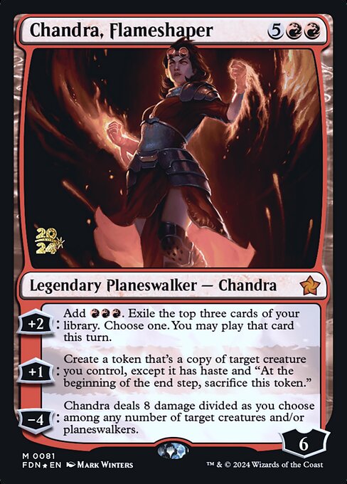 Chandra, Flameshaper (PFDN 81s)