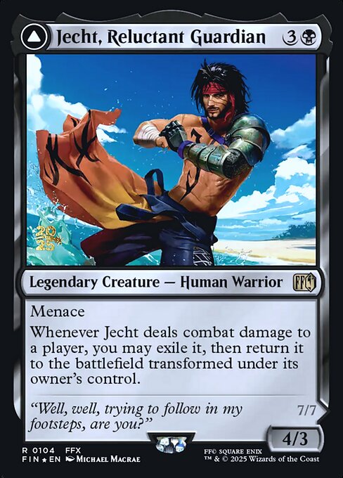 Jecht, Reluctant Guardian // Braska's Final Aeon (PFIN 104s)