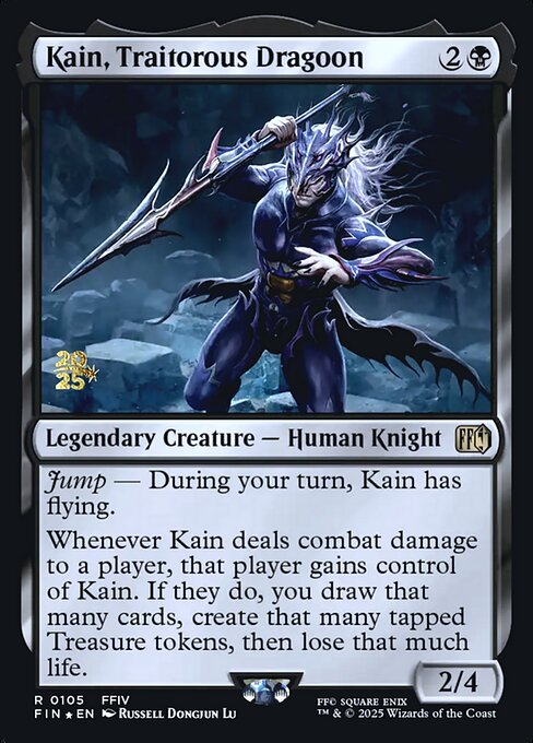 Kain, Traitorous Dragoon (PFIN 105s)