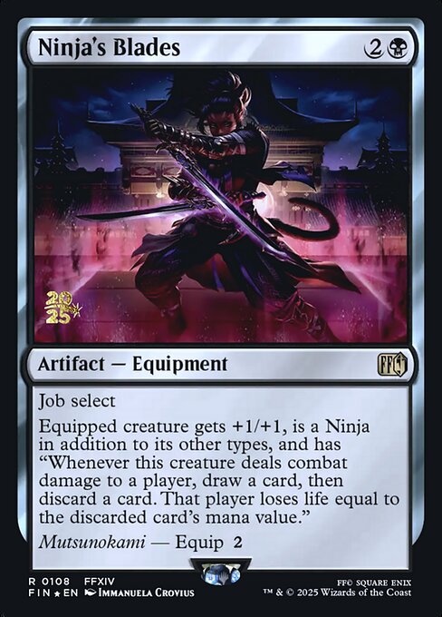 Ninja's Blades (PFIN 108s)