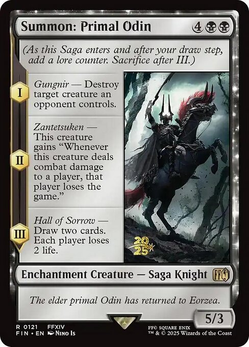 Summon: Primal Odin (PFIN 121s)