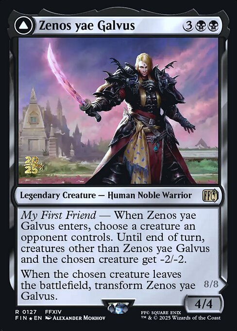 Zenos yae Galvus // Shinryu, Transcendent Rival (PFIN 127s)