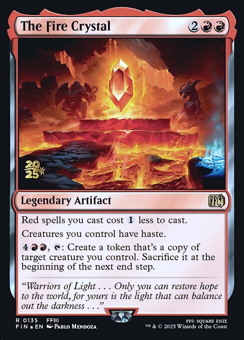 The Fire Crystal (PFIN 135s)