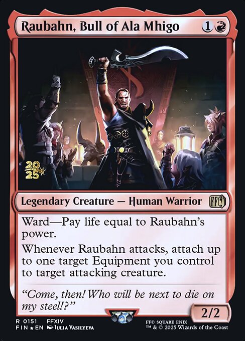 Raubahn, Bull of Ala Mhigo (PFIN 151s)