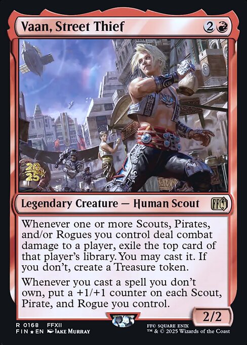 Vaan, Street Thief (PFIN 168s)