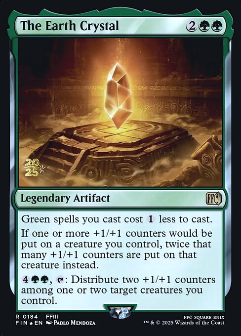 The Earth Crystal (PFIN 184s)