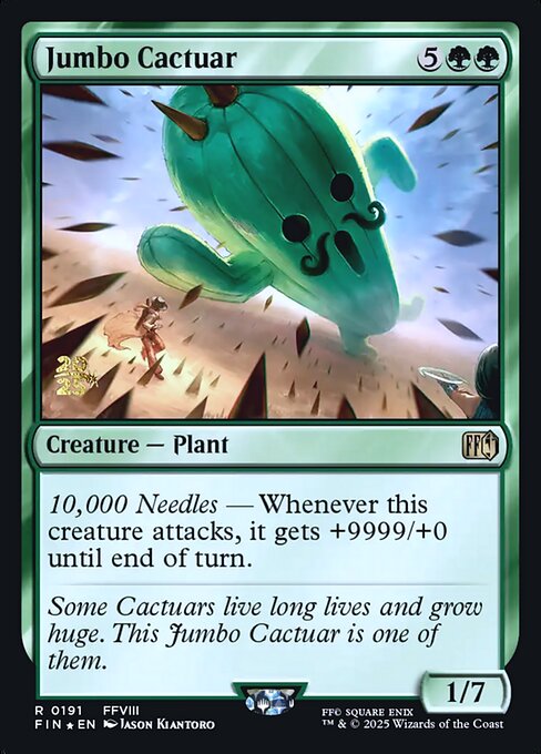 Jumbo Cactuar (PFIN 191s)
