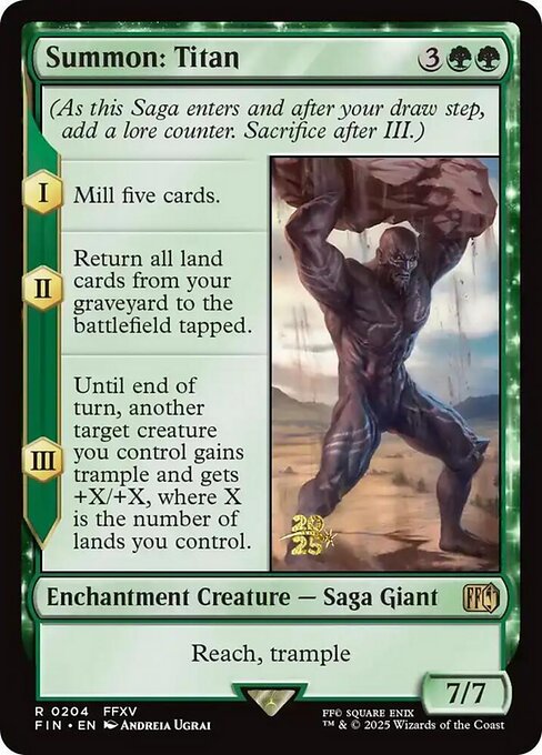 Summon: Titan (PFIN 204s)