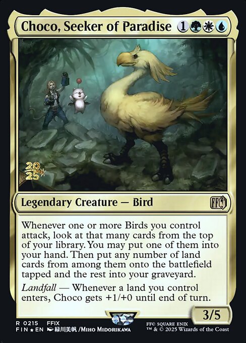 Choco, Seeker of Paradise (PFIN 215s)