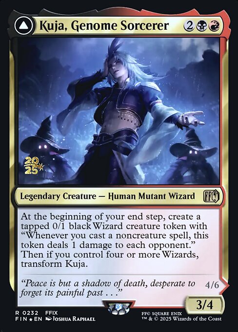 Kuja, Genome Sorcerer // Trance Kuja, Fate Defied (PFIN 232s)