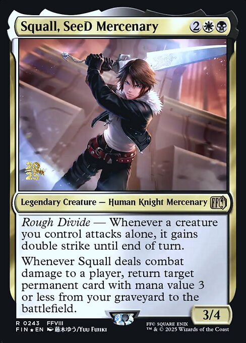Squall, SeeD Mercenary (PFIN 243s)