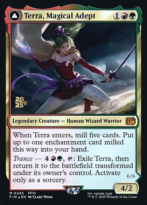 Terra, Magical Adept // Esper Terra (PFIN 245s)