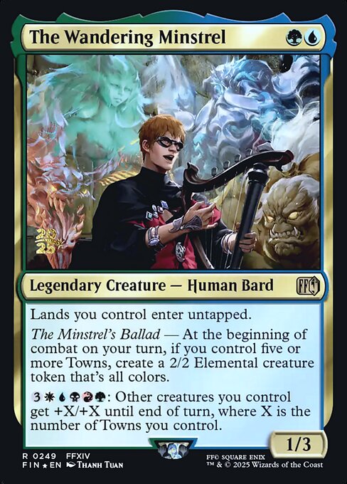 The Wandering Minstrel (PFIN 249s)