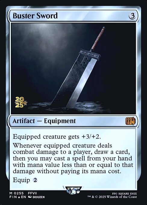 Buster Sword (PFIN 255s)