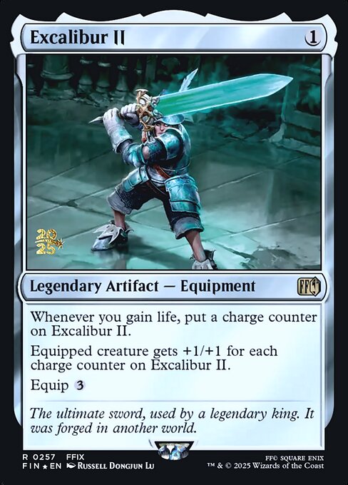 Excalibur II (PFIN 257s)