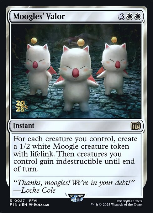 Moogles' Valor (PFIN 27s)