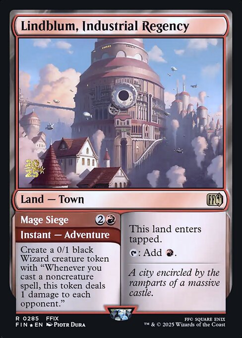 Lindblum, Industrial Regency // Mage Siege (PFIN 285s)