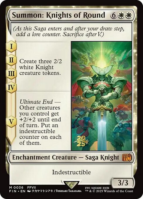 Summon: Knights of Round (PFIN 36s)