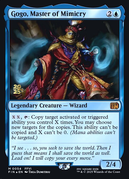 Gogo, Master of Mimicry (PFIN 54s)