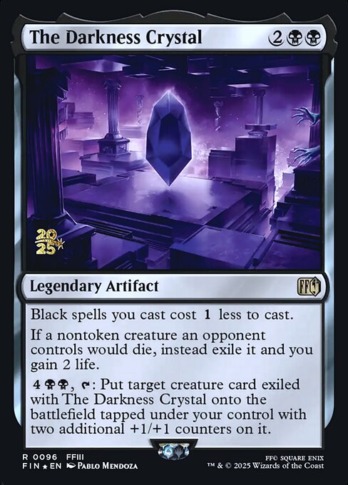 The Darkness Crystal (PFIN 96s)