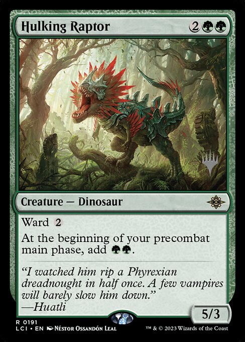 Hulking Raptor (PLCI 191p)