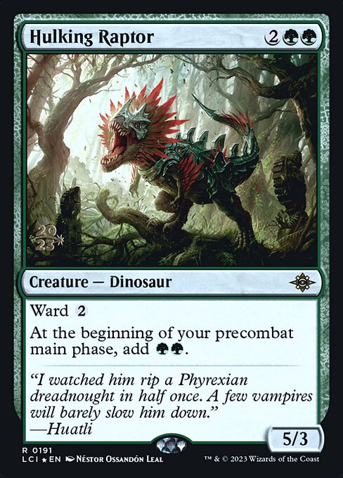 Hulking Raptor (PLCI 191s)
