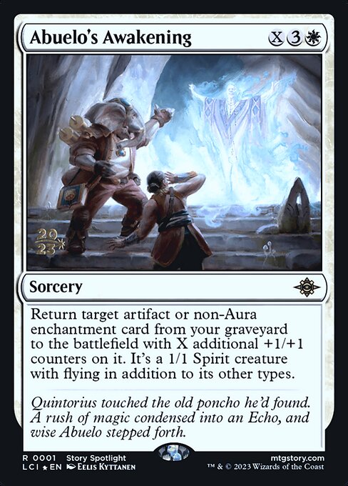 Abuelo's Awakening (PLCI 1s)