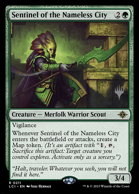 Sentinel of the Nameless City (PLCI 211p)