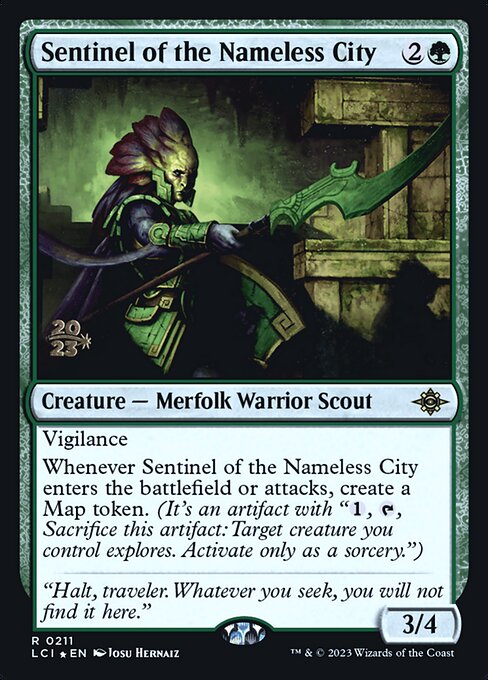 Sentinel of the Nameless City (PLCI 211s)